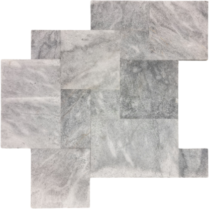 Marble Maldives Blue Versailles Pattern Leather 1