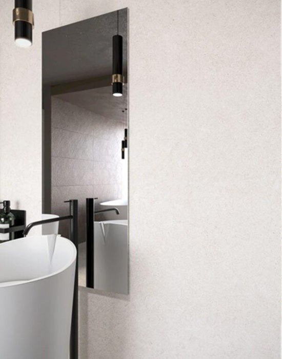 Kalkarea Porcelain White Outdoor SUPKALK Tile Matte 1