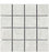 Full Sheet Sample - Kalkarea Pearl Porcelain Mosaic - 3" x 3" x 1 1/16" Matte