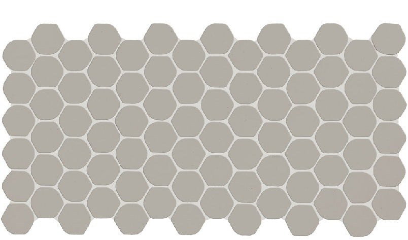 Keystones Porcelain Desert Gray Organic D014 Mosaic Matte 1