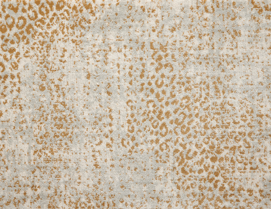 King Cheetah Polypropylene Amber 77782 Carpet Pattern 1