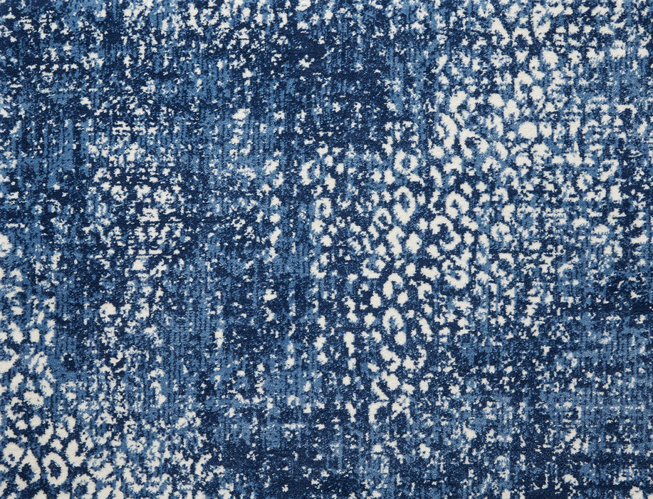 King Cheetah Polypropylene Denim 77784 Carpet Pattern 1