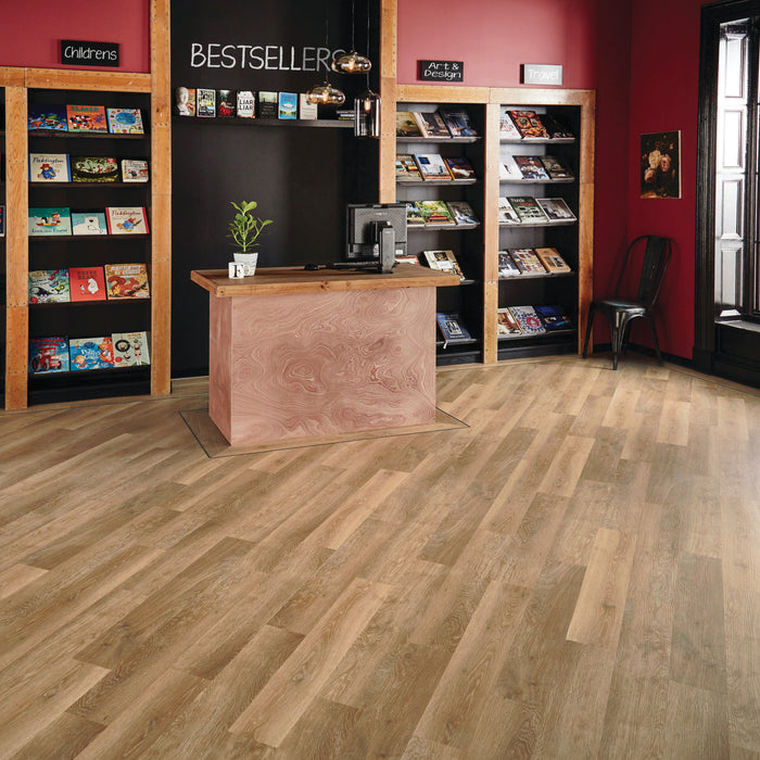 Knight Vinyl Textured Pale Limed Oak