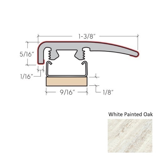 Knight White Painted Oak 