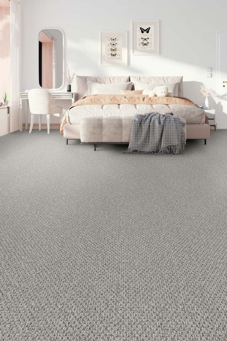 Kosmo Polyester Pale Sky 4380 Carpet Loop 2