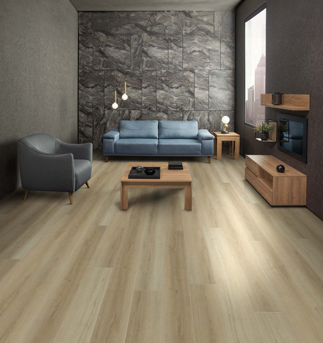 Restore High Density Fiberboard Laminate Luna 6602 Laminate Wood Plank Embossed 2