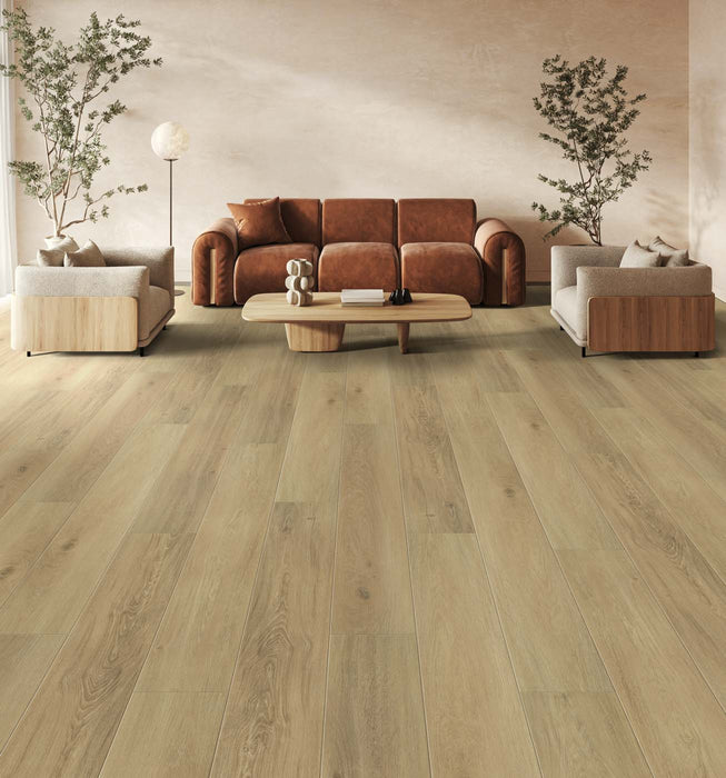 Restore High Density Fiberboard Laminate Sofia 6605 Laminate Wood Plank Embossed 2