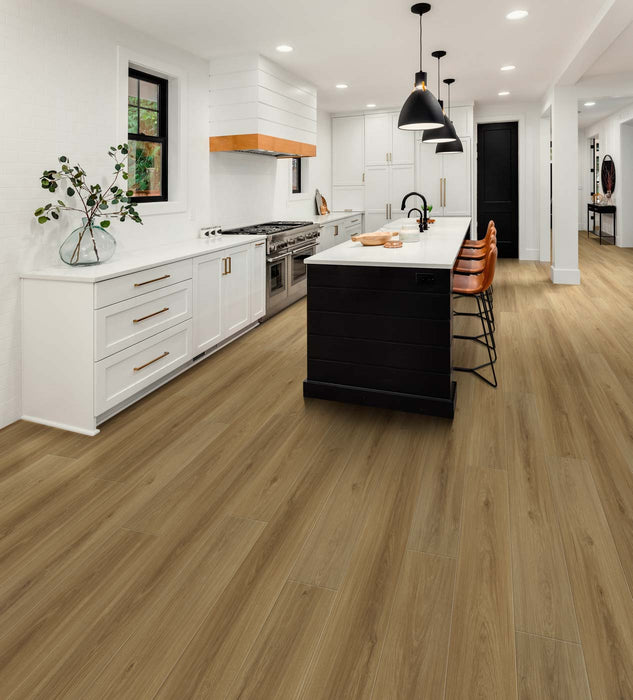 Restore High Density Fiberboard Laminate Shiloh 6607 Laminate Wood Plank Embossed 2