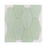 Full Sheet Sample - Artesano Reciclado Crescent Elongated Hexagon Marble Mosaic - 10.1" x 14.06" Frosted