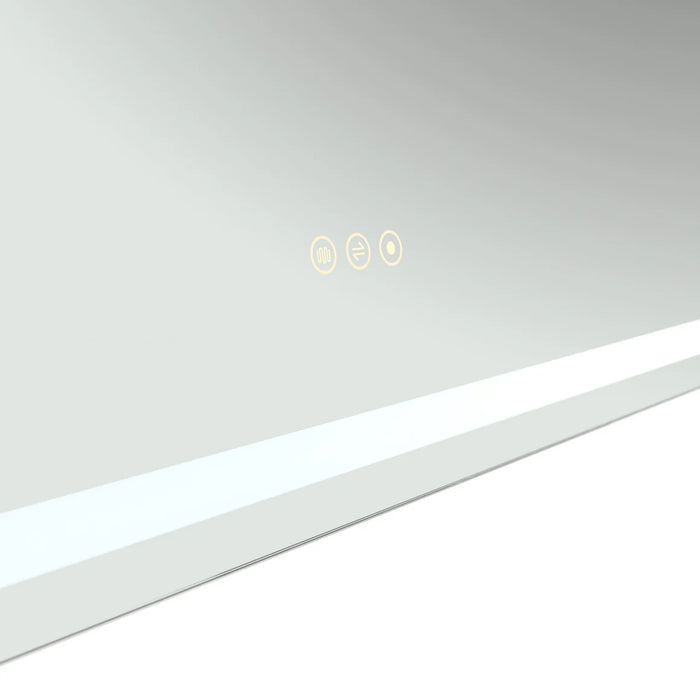 Metal Clear Bathroom Mirror Clear 4