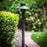 Mini Flat Hat Die Cast Brass G4 LED Outdoor Path Light - Antique Bronze - View 3