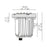 Grated Solid Brass & PVC MR16 LED Outdoor In Ground Well Light - Antique Bronze - View 6