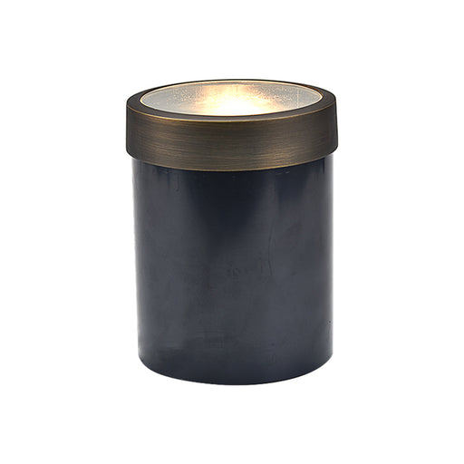 Flat Solid Brass & PVC PAR36 LED Outdoor In Ground Well Light - Antique Bronze