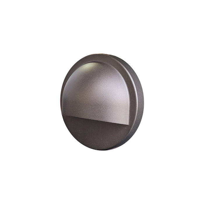 Die Cast Brass G4 LED Outdoor Deck Light - Antique Bronze - View 3