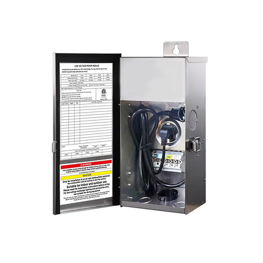 Low Voltage Multi Tap Landscape Lighting Transformer - 150W