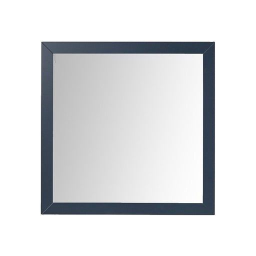 Castor Blue Glass Bathroom Mirror
