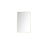 Abbey Brushed Gold Glass Framed Bathroom Mirror - 28" x 36"