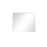 Abbey Brushed Gold Glass Bathroom Mirror