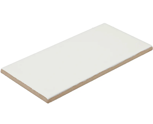 Off White Matte Ceramic Tile