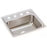 LR1918OS4 Lustertone Classic Stainless Steel Drop-in Single Bowl Kitchen Sink 19" x 18" x 7 5/8" with 4 Holes