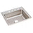 LR25214 Lustertone Classic Stainless Steel Drop-in Single Bowl Kitchen Sink 25" x 21 1/4" x 7 7/8" with 4 Holes