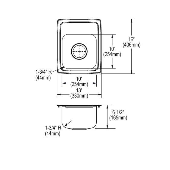 Lustertone Classic Stainless Steel Kitchen Sink 7