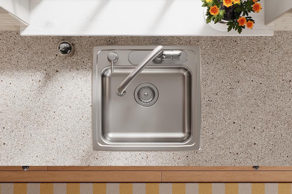 Lustertone Classic Stainless Steel Kitchen Sink 4