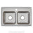 Lustertone Classic Stainless Steel Kitchen Sink 2