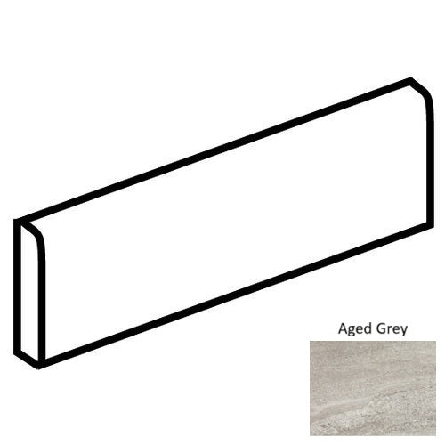 Core Fundamentals Advantage Ceramic Aged Grey LS42 Bullnose Matte 1