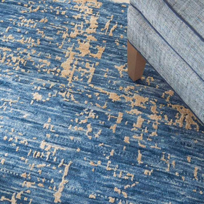 Luna Dark Blue Mocha  Wool Blend LUN01