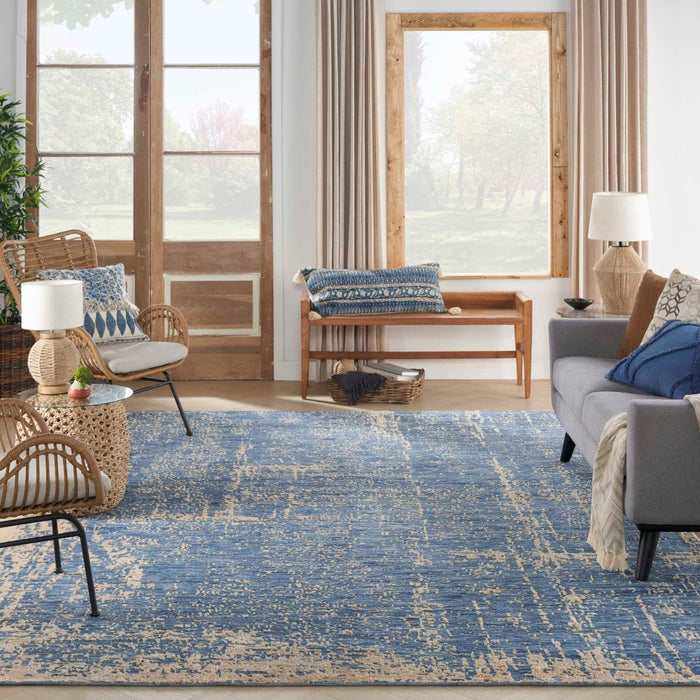 Luna Wool Blend Dark Blue Mocha 