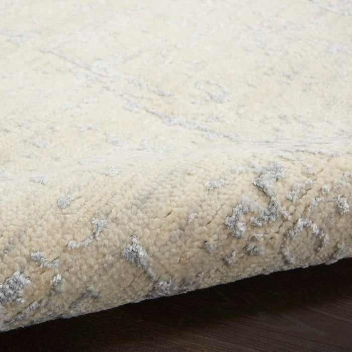 Luna Wool Blend  Ivory Silver Blue