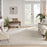 Luna Wool Blend Ivory Silver Blue 