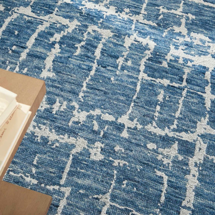 Luna Blue Silver  Wool Blend LUN02