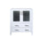 Volez White Wood Bathroom Vanity