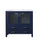 Volez Navy Blue Wood Bathroom Vanity