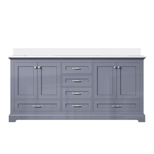 Dukes Dark Grey Wood Bathroom Vanity
