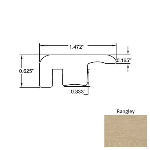Lakeshore Wood Rangley End Cap Embossed 1