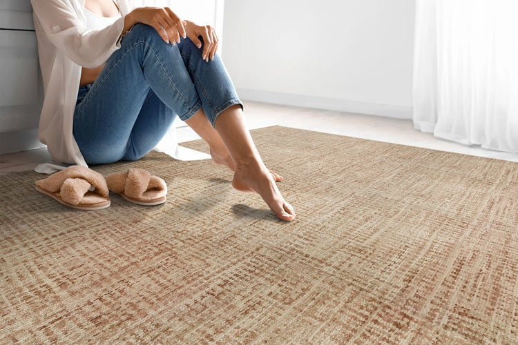 Laurent Polyester Blush 38111 Carpet LAUR Textured 3