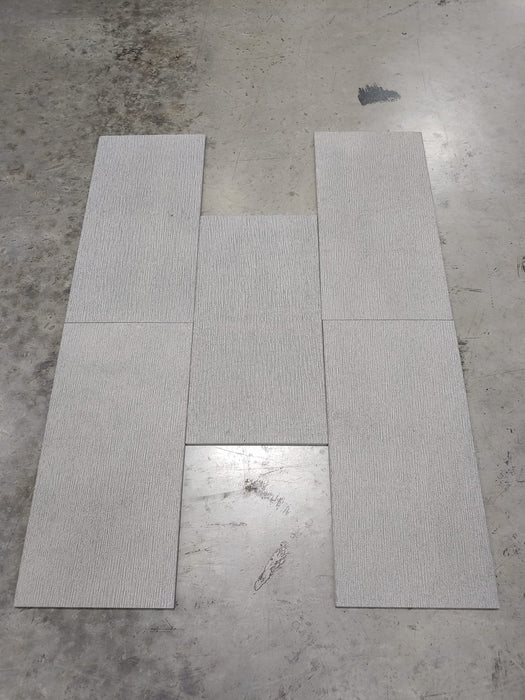 Basalt Light Gray Basalt Tile Combed & Brushed 2