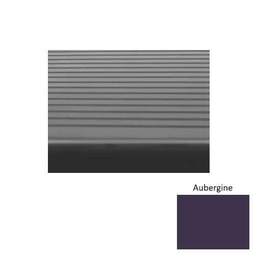 Roppe Aubergine Ribbed Rubber 1