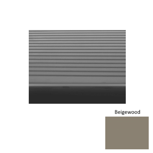 Rubber Beigewood 639 Stair Tread Ribbed 1
