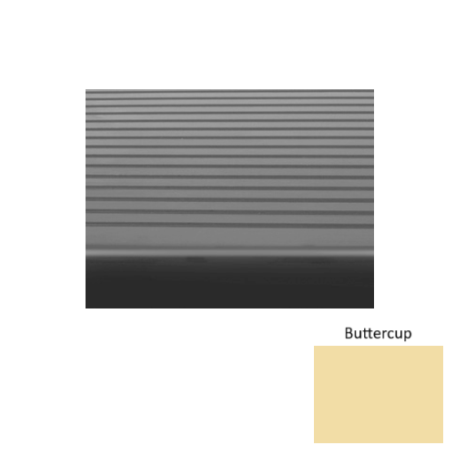 Rubber Buttercup 693 Stair Tread Ribbed 1