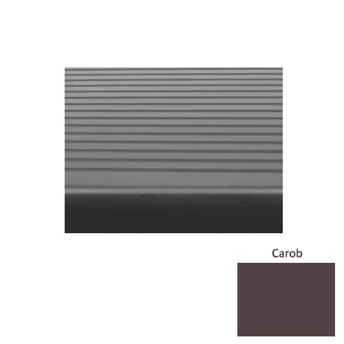 Roppe Carob Ribbed Rubber 1