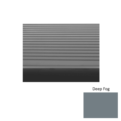 Rubber Deep Fog 687 Stair Tread Ribbed 1