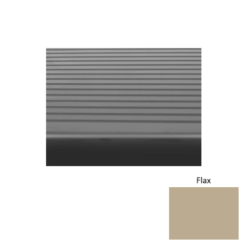Roppe Flax Ribbed Rubber 1