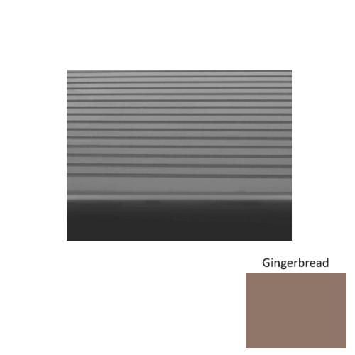 Roppe Gingerbread Ribbed Rubber 1