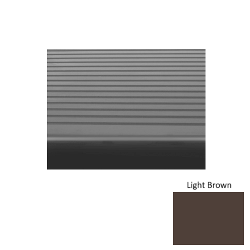 Roppe Light Brown Ribbed Rubber 1