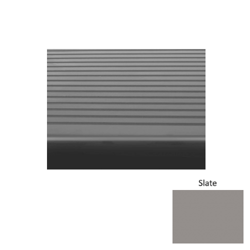 Rubber Slate 175 Stair Tread Ribbed 1
