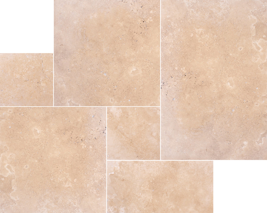 Turco Classico Cross Cut Travertine Pattern - Tumbled